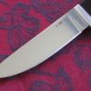 Eddie Lee Custom Handmade Loveless Style Hunting Knife, Black Micarta