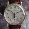 Longines 12.68Z Vintage Gold Filled One-Button Flyback Chronograph Wrist Watch