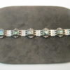 Fancy Abalone and Sterling Silver Bracelet