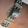 Fancy Abalone and Sterling Silver Bracelet