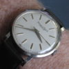 International IWC Vintage Stainless Steel Manual-Wind Wrist Watch