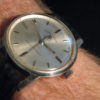 Favre-Leuba Twin Power Vintage Stainless Steel Wrist Watch