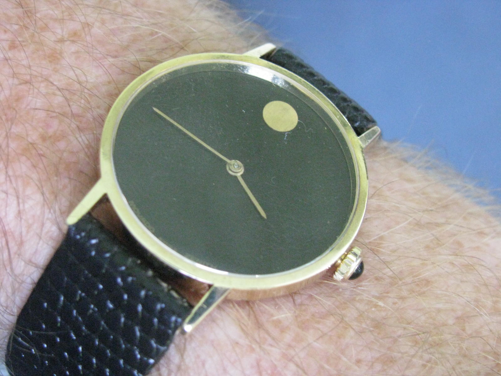 Vintage movado hotsell museum watch