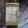 Lord Elgin Vintage 14K Gold Wrist Watch, Fancy Scroll Design