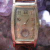 Hamilton FOSTER Vintage 14K Gold Deco Wrist Watch