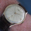 Longines Vintage 14K Gold Manual Wind Wrist Watch, Fancy Dial