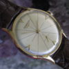 Longines Vintage 14K Gold Manual Wind Wrist Watch, Fancy Dial