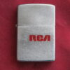 Zippo Lighter 1976 Advertising RCA Service Company, Double-Sided