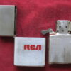 Zippo Lighter 1976 Advertising RCA Service Company, Double-Sided