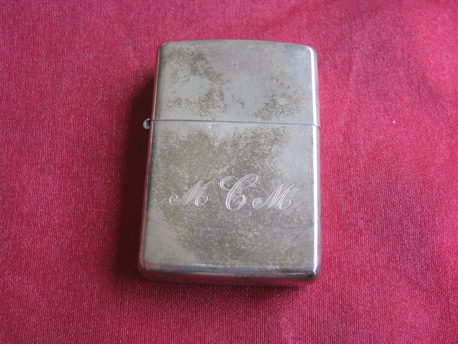 Zippo Lighter 2004 Solid Sterling Silver, Never Been Fired