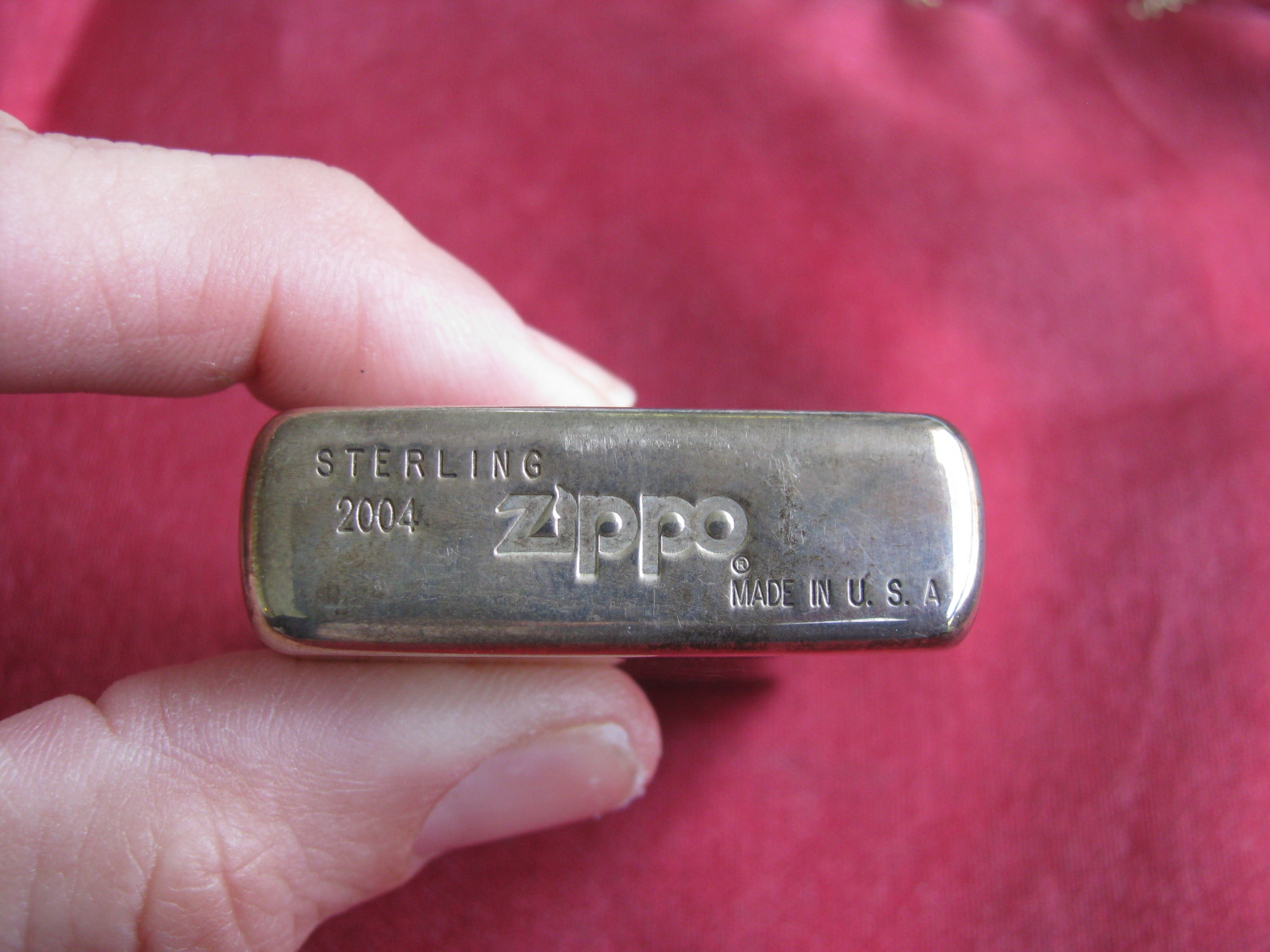 2004年製】ZIPPO【STERLING SILVER】-
