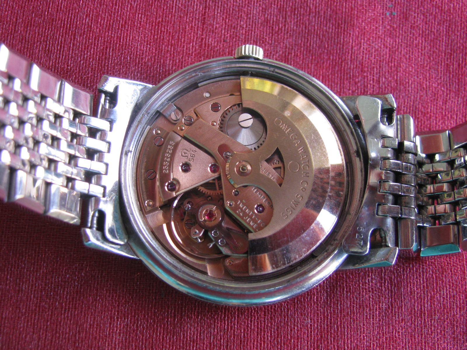 Vintage Omega Constellation Chronometer Stainless Automatic Wrist