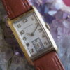 Hamilton SHERWOOD/SENECA Vintage 14K Gold Art Deco Wrist Watch, ca. 1936