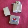 Vintage Zippo Lighter 1982 Advertising The Marathon Gas and Oil Company, NMIB