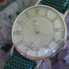Vintage Vacheron/LeCoultre 14k White Gold & Diamond Mystery Dial Wrist Watch
