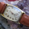 Hamilton BOULTON Vintage 14K Gold Filled Deco Wrist Watch
