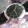 Hamilton-Illinois JASON B Vintage Stainless Steel Wrist Watch, ca 1956
