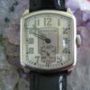 Hamilton "Tonneau" Vintage 14k White Gold Filled Deco Wrist Watch