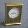 Chelsea Brass "Embassy" Quartz Desk Clock