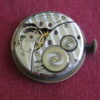 Vintage Lord Elgin 14K Gold Filled Wrist Watch, Waffle Dial, Black Accent Bezel