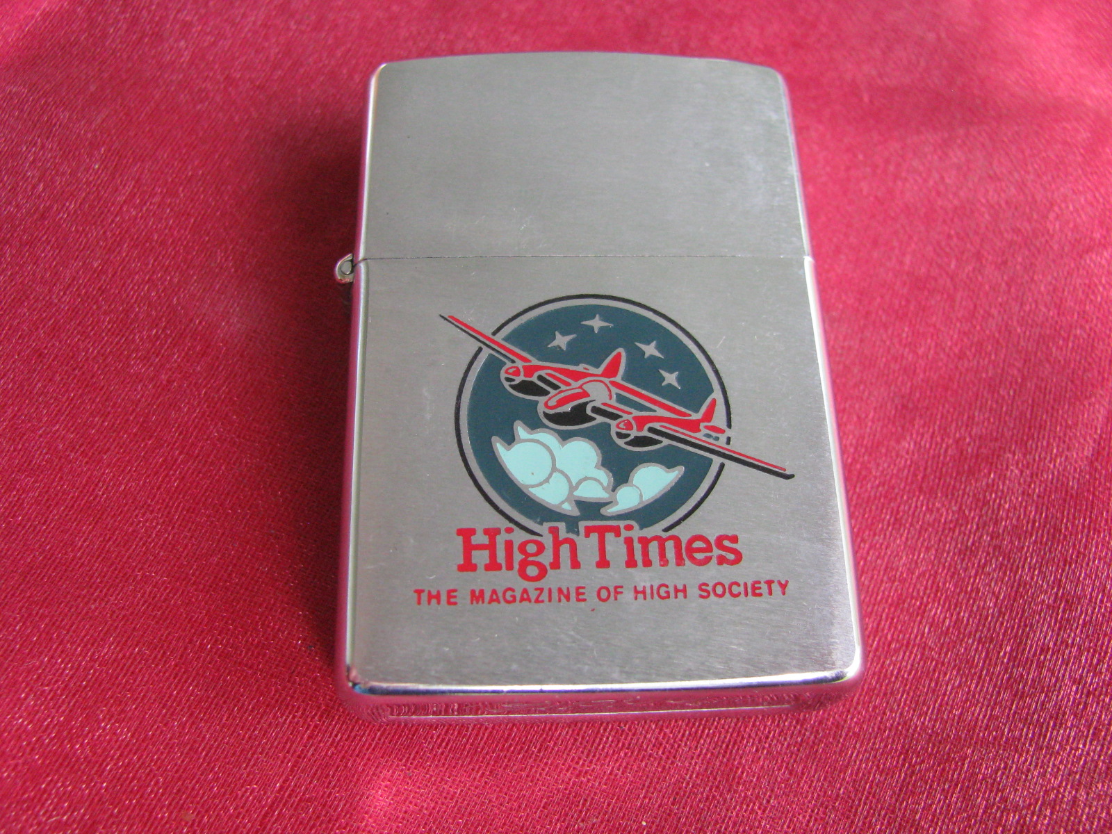 Zippo Lighter 1979 Advertising For High Times Magazine, Unfired