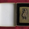 Marlboro Country Store Solid Brass Zippo Lighter 1994 Rodeo Cowboy w/Box