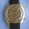 Bulova Accuquartz Vintage 14k Solid Yellow Gold Wrist Watch w/Day Date Display