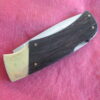 Vintage Bench Mark NAHC Folding Lockback Hunting Knife, Blackie Collins Design