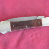 Mel Pardue Custom Handmade Coffin Style Folding Lockback Dagger Knife