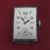 Omega Vintage Stainless Steel Manual Wind Art Deco Wrist Watch, ca 1930s