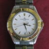 Baume & Mercier MV045045 Stainless Steel & Gold Quartz Wrist Watch w/Date