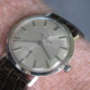 Jules Jurgensen Vintage Solid 14k White Gold Manual Wind Wrist Watch