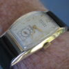 Gruen Curvex Precision Vintage Solid 14k Yellow Gold Deco Wrist Watch