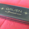 Gruen Precision Stainless Steel Manual Wind Wrist Watch, Diamond dial, w/Box