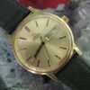 Omega 1020 Automatic Vintage Gold Plated Wrist Watch, Day/Date Display