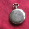 Antique Zenith 16s 15j Nickel Silver Pocket Watch, Canadian Railroad