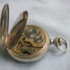 Antique Zenith 16s 15j Nickel Silver Pocket Watch, Canadian Railroad