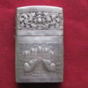 Zippo Lighter 2012 with Vintage Siam (Thailand) Silver Outer Sleeve