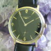 Vintage Longines Solid 14K Yellow Gold Manual Wind Wrist Watch