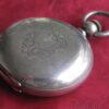 Hampden 18s 11j Model 1 Key Wind Pocket Watch, 5 Ounce Coin Silver Hunting Case