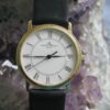 Baume & Mercier 14k Solid Yellow Gold Quartz Wrist Watch, THIN and CLASSY