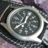 L.L. Bean, by Hamilton, Stainless Steel Military Style Field Wrist Watch