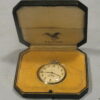 Waltham 12s 21j 14K Solid White Gold Open Faced Masonic Pocket Watch, w/Boxes