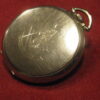 Waltham 12s 21j 14K Solid White Gold Open Faced Masonic Pocket Watch, w/Boxes