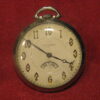 Waltham 12s 21j 14K Solid White Gold Open Faced Masonic Pocket Watch, w/Boxes