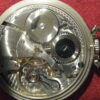 Waltham 12s 21j 14K Solid White Gold Open Faced Masonic Pocket Watch, w/Boxes