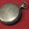 Longines Vintage 15j 17-ligne Sterling Silver Open Faced Pocket Watch