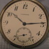 Longines Vintage 15j 17-ligne Sterling Silver Open Faced Pocket Watch