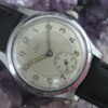 Frey Military Style Vintage Chromium/Steel Manual Wind Wrist Watch, 1940s