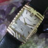 Wittnauer Vintage 10K Yellow Gold Filled 17j Manual Wind Deco Wrist Watch, Fancy